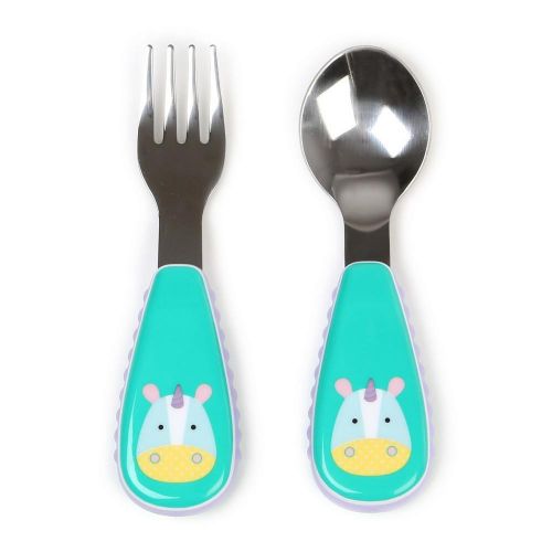 스킵 Skip Hop Zoo Utensils Fork & Spoon