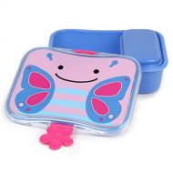 [아마존베스트]Skip Hop Baby Zoo Little Kid and Toddler Mealtime Lunch Kit Feeding Set, Multi, Blossom Butterfly