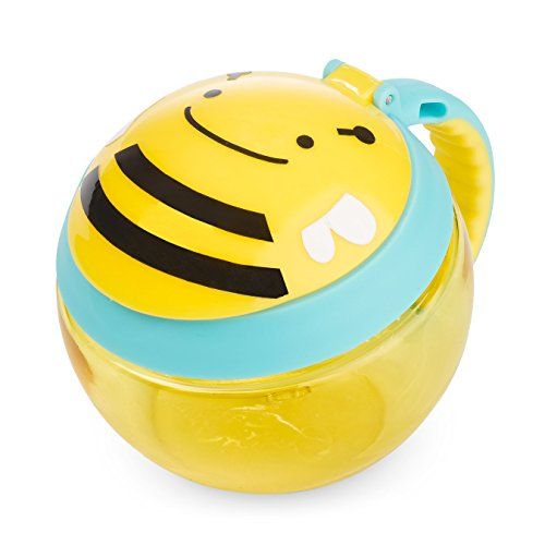 스킵 [아마존베스트]Skip Hop Toddler Snack Cup, Bee