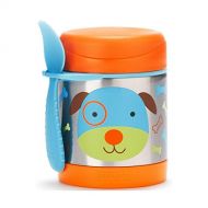 [아마존베스트]Skip Hop Baby Zoo Little Kid and Toddler Insulated Food Jar and Spork Set, Multi, Darby Dog