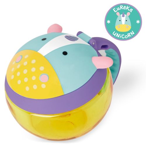 스킵 [아마존베스트]Skip Hop Toddler Snack Cup, Unicorn