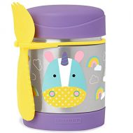 [아마존베스트]Skip Hop Baby Zoo Little Kid and Toddler Insulated Food Jar and Spork Set, Multi, Eureka Unicorn