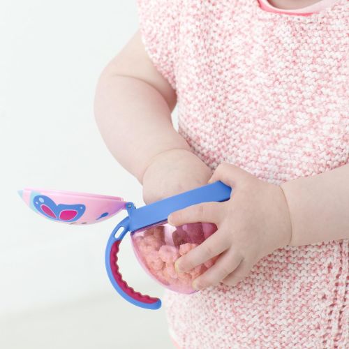 스킵 [아마존베스트]Skip Hop Toddler Snack Cup, Butterfly