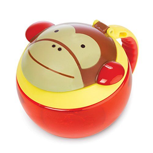 스킵 [아마존베스트]Skip Hop Toddler Snack Cup, Monkey