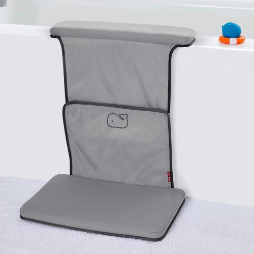 스킵 [아마존베스트]Skip Hop Moby Baby Bath Elbow Saver and Kneeler, Grey