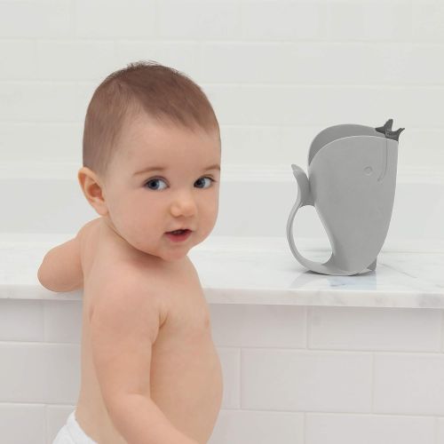 스킵 [아마존베스트]Skip Hop Moby Bath Tear-Free Waterfall Rinser Bath Cup, Grey