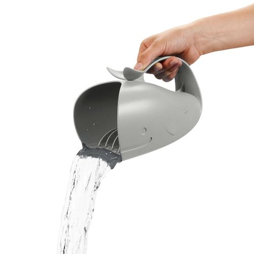 스킵 [아마존베스트]Skip Hop Moby Bath Tear-Free Waterfall Rinser Bath Cup, Grey