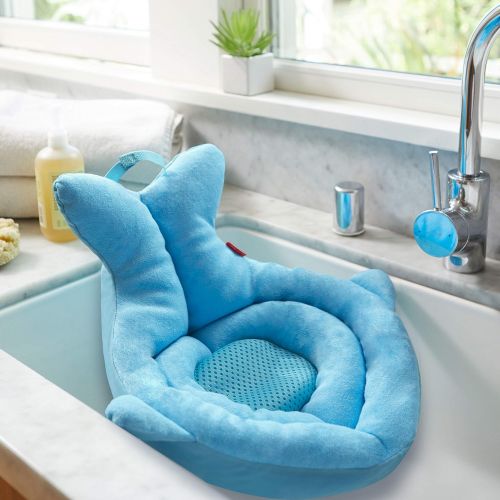 스킵 [아마존베스트]Skip Hop Moby Softspot Sink Bather, Baby Bath Cushion, Blue