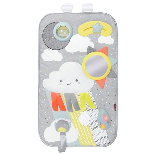 스킵 [아마존베스트]Skip Hop Baby Playpen: Expandable or Wall Mounted Play Yard with Clip-On Play Surface, Silver Lining Cloud