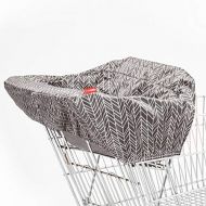 [아마존베스트]Skip Hop Shopping Cart and Baby High Chair Cover, Take Cover, Grey Feather