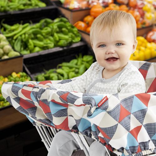 스킵 [아마존베스트]Skip Hop Shopping Cart and Baby High Chair Cover, Take Cover, Triangles