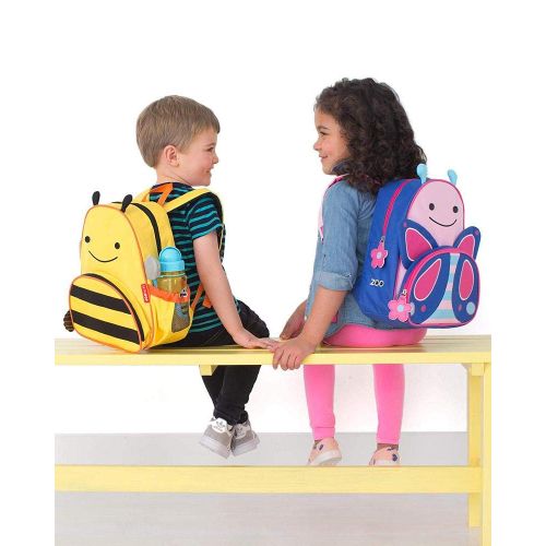 스킵 [아마존베스트]Skip Hop Toddler Backpack, 12 Butterfly School Bag, Multi