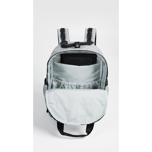 스킵 [아마존베스트]Skip Hop Diaper Bag Backpack with Matching Changing Pad, Duo Signature, Grey Melange