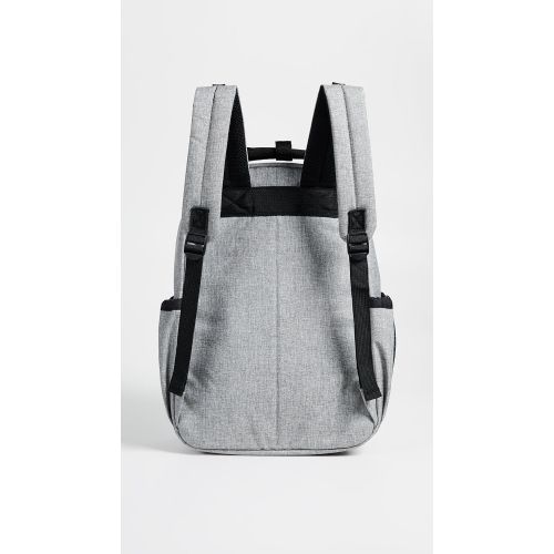 스킵 [아마존베스트]Skip Hop Diaper Bag Backpack with Matching Changing Pad, Duo Signature, Grey Melange
