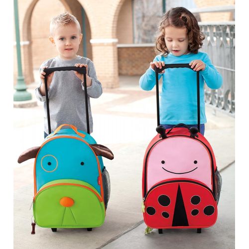 스킵 [아마존베스트]Skip Hop Kids Luggage with Wheels, Dog