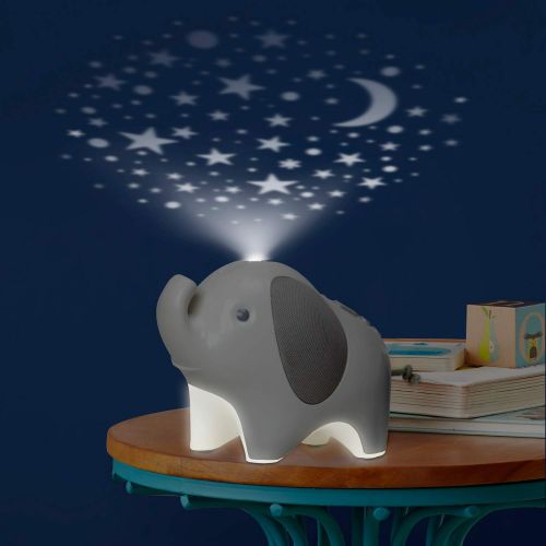 스킵 Skip Hop Moonlight & Melodies Nightlight Baby Sleep Soother - Elephant