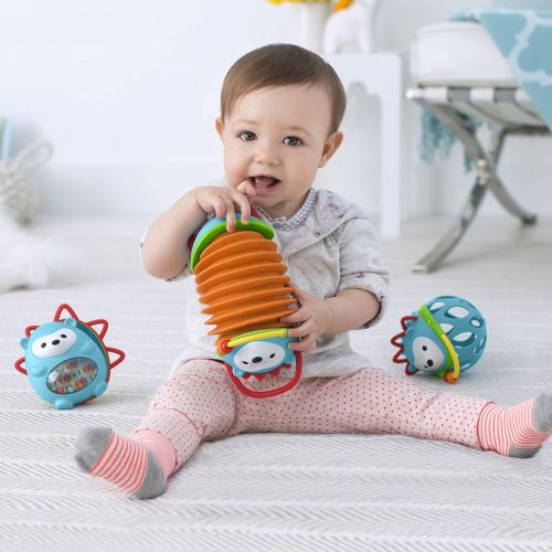 스킵 Skip Hop Baby Explore and More Musical Instrument Accordion Toy, Multi, Hedgehog