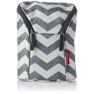 Skip Hop Grab & Go Insulated Breastmilk Cooler and Double Baby-Bottle Bag - Chevron