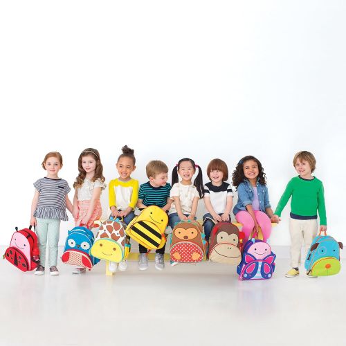 스킵 Skip Hop Toddler Backpack, 12 Owl School Bag, Multi