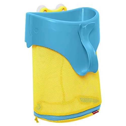 스킵 Skip Hop Moby Scoop & Splash Bath Toy Organizer And Storage, Blue