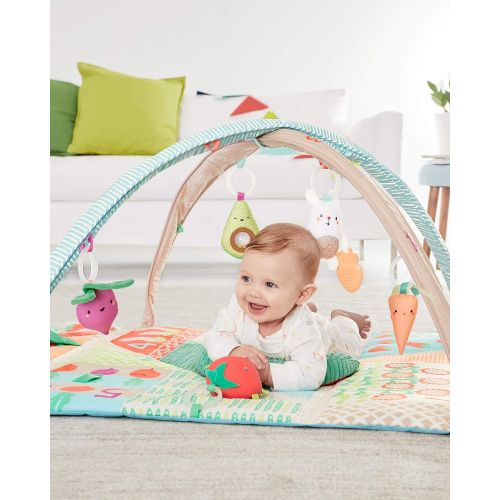 스킵 Visit the Skip Hop Store Skip Hop Farmstand Grow & Play Baby Play Mat and Infant Activity Gym