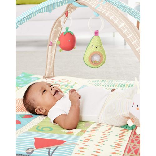 스킵 Visit the Skip Hop Store Skip Hop Farmstand Grow & Play Baby Play Mat and Infant Activity Gym