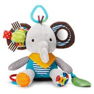 Skip Hop Bandana Buddies Baby Activity and Teething Toy with Multi-Sensory Rattle and Textures, Elephant