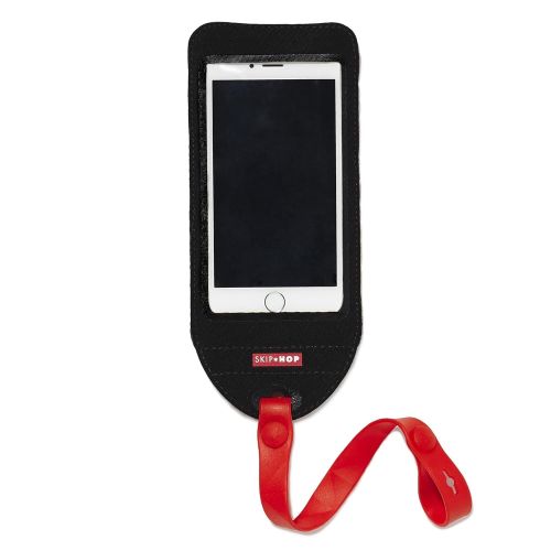 스킵 Skip Hop Stroll and Go Phone Case Tether Strap, Black