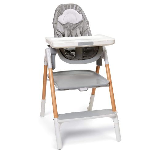 스킵 Skip Hop 2 in 1 Convertible High Chair, Sit-to-Step