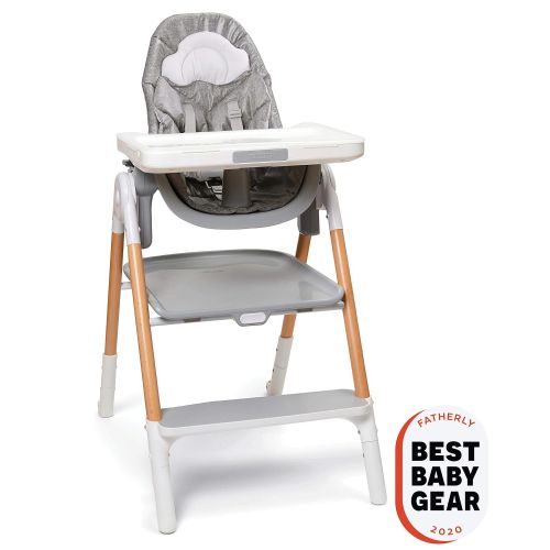 스킵 Skip Hop 2 in 1 Convertible High Chair, Sit-to-Step