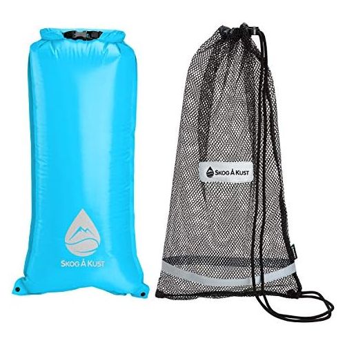  [아마존베스트]Skog AE Kust SnorkelSak 2-in-1 Mesh Snorkel Bag with Removable Interior Waterproof Dry Bag