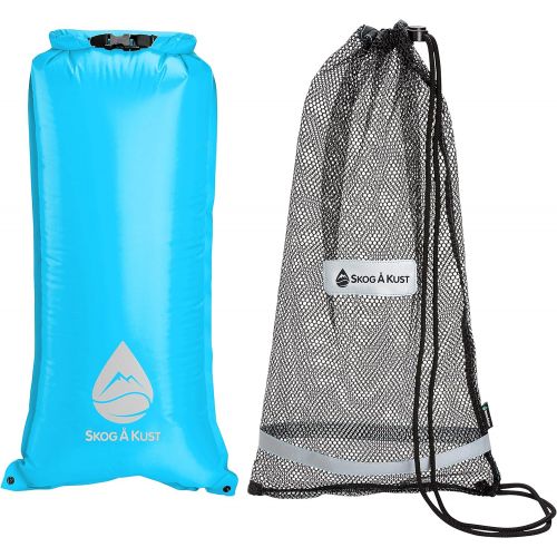  [아마존베스트]Skog AE Kust SnorkelSak 2-in-1 Mesh Snorkel Bag with Removable Interior Waterproof Dry Bag