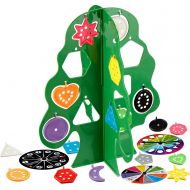 [아마존핫딜][아마존 핫딜] Skoolzy Kids Christmas Tree Learning Toys - Educational Montessori Counting Toys, Shape Sorter & Color Sorting Toys for Toddlers, Preschoolers 3-7 Year Old