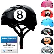 SkullCap Skull-C Skateboard & BMX Bike Helmet for Kids & Adults from 6-99 Years