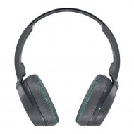 Skullcandy Riff Bluetooth Wireless Over Ear Headphone with Microphone in Gray & Teal