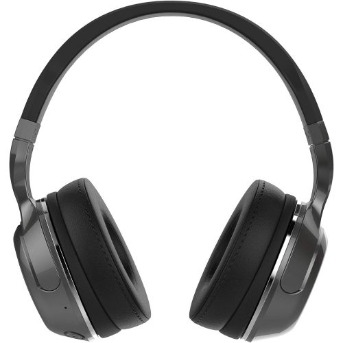  Skullcandy Hesh 2 Bluetooth Wireless Over-Ear Headphones with Microphone, Supreme Sound and Powerful Bass, 15-Hour Rechargeable Battery, Soft Synthetic Leather Ear Cushions, Black/