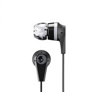 Skullcandy Inkd Bluetooth Wireless Earbuds with Microphone, Noise Isolating Supreme Sound, 8-Hour Rechargeable Battery, Lightweight with Flexible Collar, Black