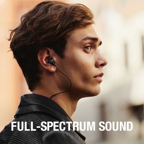  Skullcandy Inkd Bluetooth Wireless Earbuds with Microphone, Noise Isolating Supreme Sound, 8-Hour Rechargeable Battery, Lightweight with Flexible Collar, Black