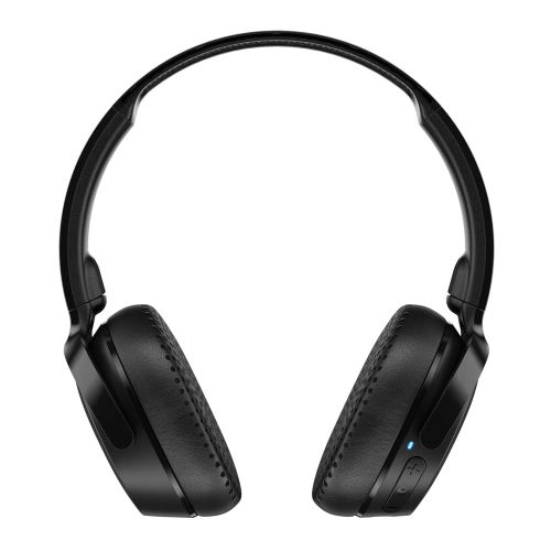  Skullcandy Riff Wireless On-Ear Headphones with Microphone, Bluetooth Wireless, Rapid Charge 10-Hour Battery Life, Foldable, Plush Ear Cushions with Durable Headband, Black