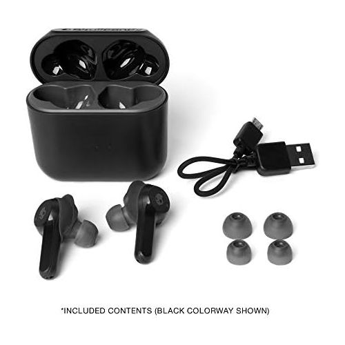  [아마존베스트]Skullcandy Indy Truly Wireless Earbuds with Bluetooth Microphone, IP55 Sweat, Water, and Dust Resistance, 16-Hour Battery Life