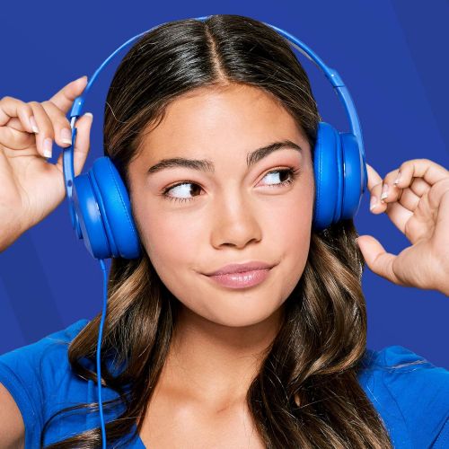  Skullcandy Cassette Junior Wired Over-Ear Headphone - Cobalt Blue