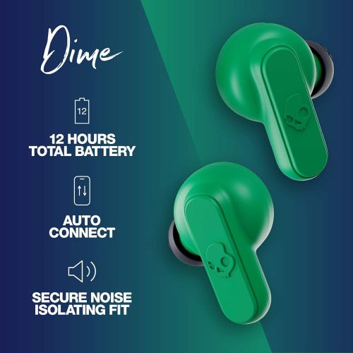  Skullcandy Dime True Wireless in-Ear Earbud - Dark Blue/Green