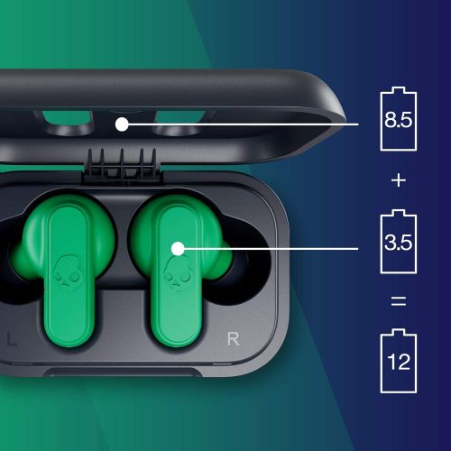  Skullcandy Dime True Wireless in-Ear Earbud - Dark Blue/Green