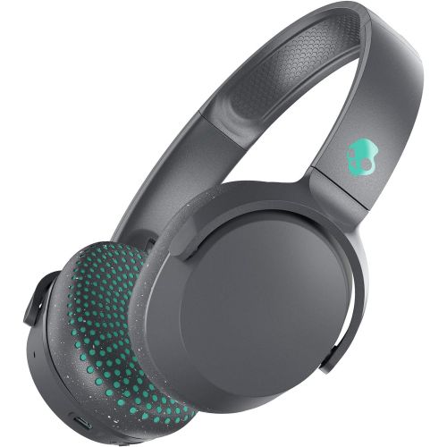  [아마존베스트]Skullcandy Riff Wireless On-Ear Headphone - Grey/Teal