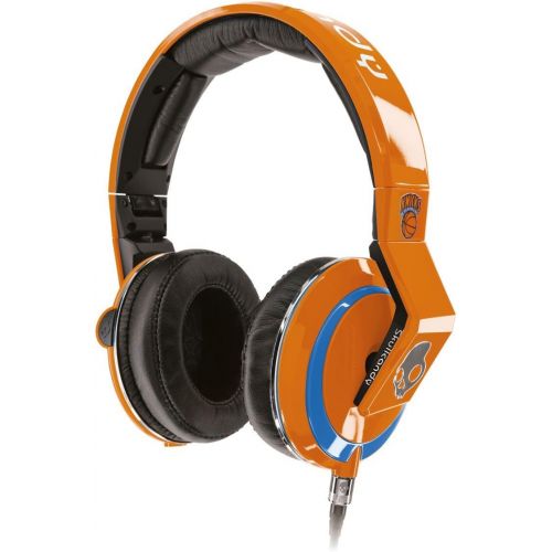  Skullcandy Mix Master Headphones with DJ Capabilities and 3 Button Mic, NBA New York Knicks