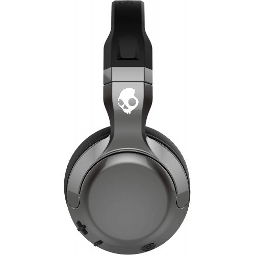  Skullcandy Hesh 2 Bluetooth Wireless Over-Ear Headphones with Microphone, Supreme Sound and Powerful Bass, 15-Hour Rechargeable Battery, Soft Synthetic Leather Ear Cushions, Black