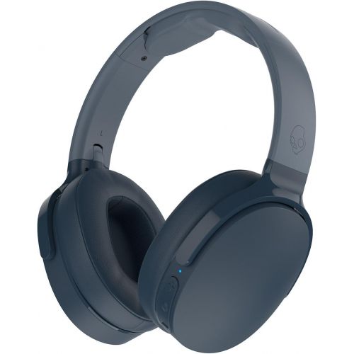 Skullcandy Hesh 3 Bluetooth Wireless Over-Ear Headphones with Microphone, Rapid Charge 22-Hour Battery, Foldable, Memory Foam Ear Cushions for Comfortable All-Day Fit, Blue
