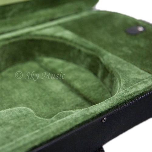  Sky SKY Violin Oblong Case Lightweight with Hygrometer Black/Green