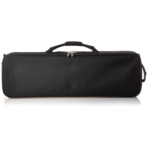  Sky SKY 4/4 Full Size Acoustic Violin Oblong Case Lightweight with Hygrometer Black/Green