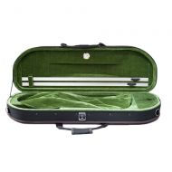 SKY 4/4 Full Size Professional Halfmoon Shape Lightweight Violin Hard Case with Hygrometer